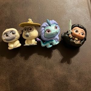 Assorted Disney doorables figures from Raya and the Last Dragon